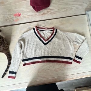 cropped sweater